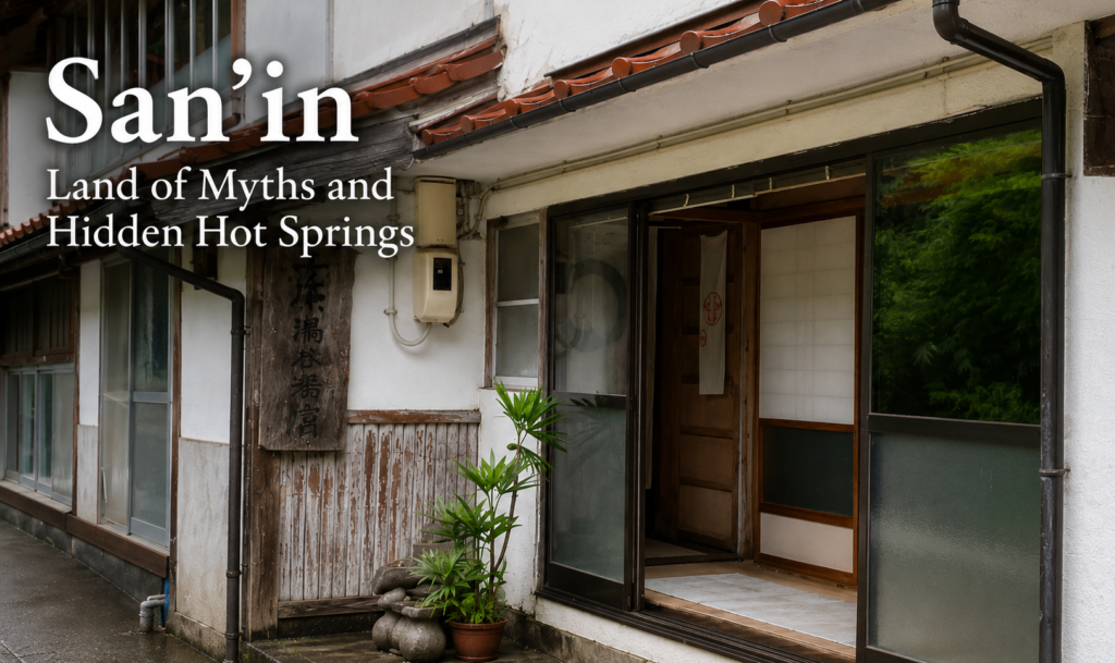 山陰の秘湯と神話